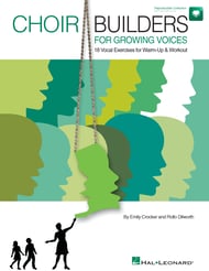 cover Choir Builders for Growing Voices Unison Reproducible Book cover
